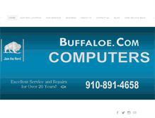 Tablet Screenshot of buffaloe.com